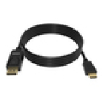 Vision TC 2MDPHDMI8K/BL adaptador de cable de vídeo 2 m DisplayPort HDMI Negro