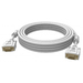 Vision 2x VGA 15-pin D-Sub, 3m cable VGA VGA (D-Sub) Blanco