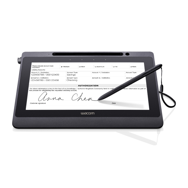 Wacom DTU-1141 tableta digitalizadora Negro 2540 líneas por pulgada USB