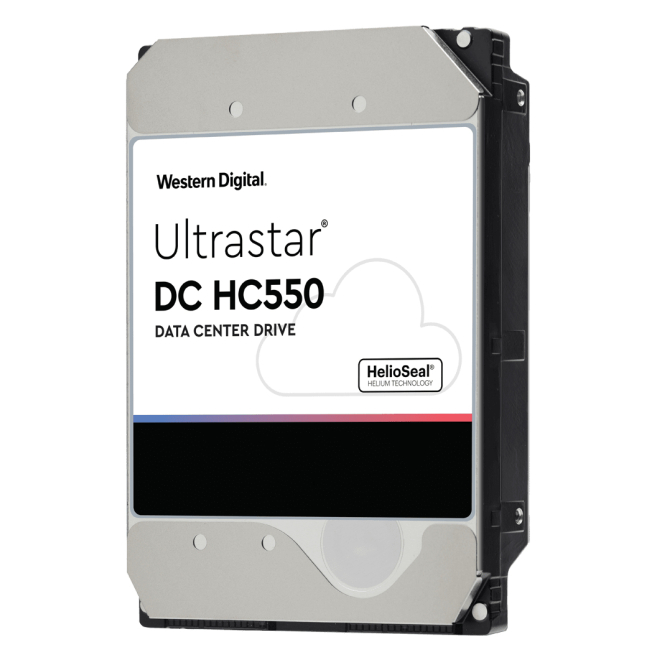 Western Digital Ultrastar DC HC550 disco duro interno 16 TB 7200 RPM 512 MB 3.5″ SAS