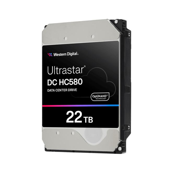 Western Digital Ultrastar DC HC580 disco duro interno 22 TB 7200 RPM 512 MB 3.5″ SATA