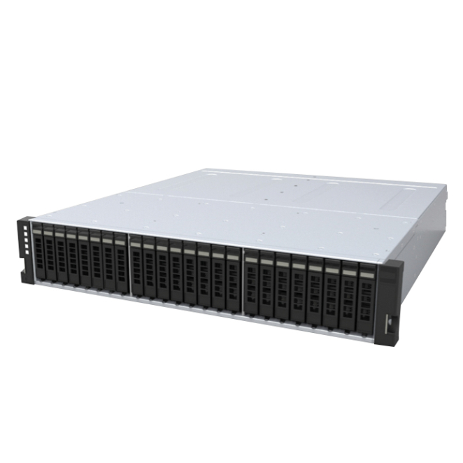 Western Digital 2U24 unidad de disco multiple 11,52 TB Bastidor (2U) Negro, Gris
