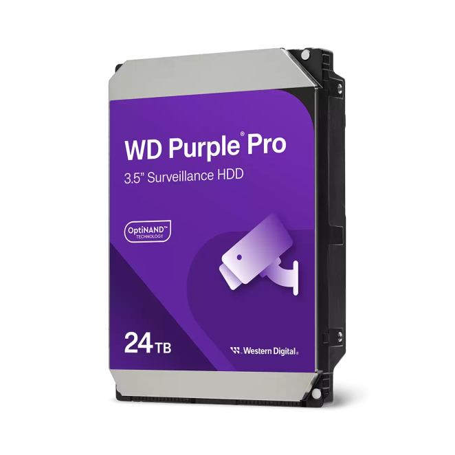 Western Digital Purple Pro WD240PURP disco duro interno 24 TB 7200 RPM 512 MB 3.5″ Serial ATA III