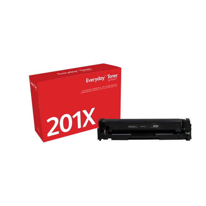 Toner Everyday™Negro di Xerox compatibile con HP 201X (CF400X), Capacidad alta