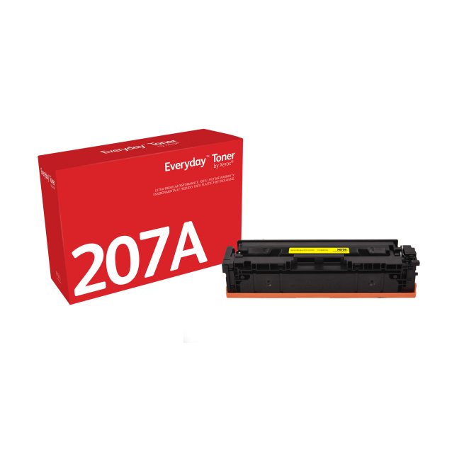 El tóner Everyday™ Amarillo de Xerox es compatible con HP 207A (W2212A), Capacidad estándar