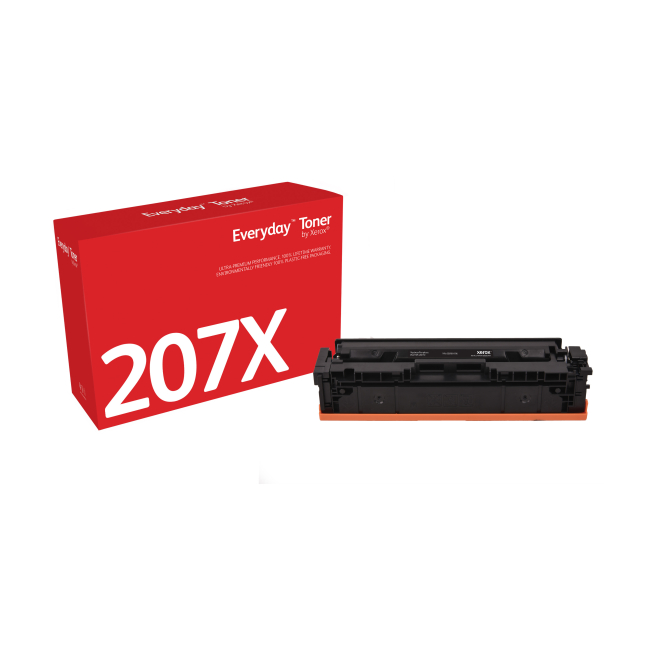 El tóner Everyday™ Negro de Xerox es compatible con HP 207X (W2210X), Capacidad alta