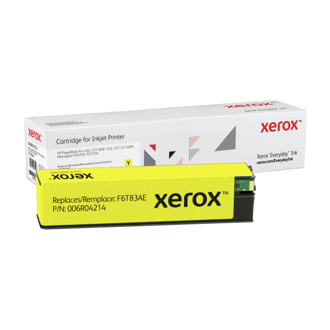 El cartucho Everyday™ Amarillo de Xerox es compatible con HP 973X (F6T83AE), Capacidad alta