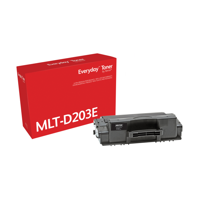 El tóner Everyday™ Negro de Xerox es compatible con Samsung MLT-D203E, Capacidad alta