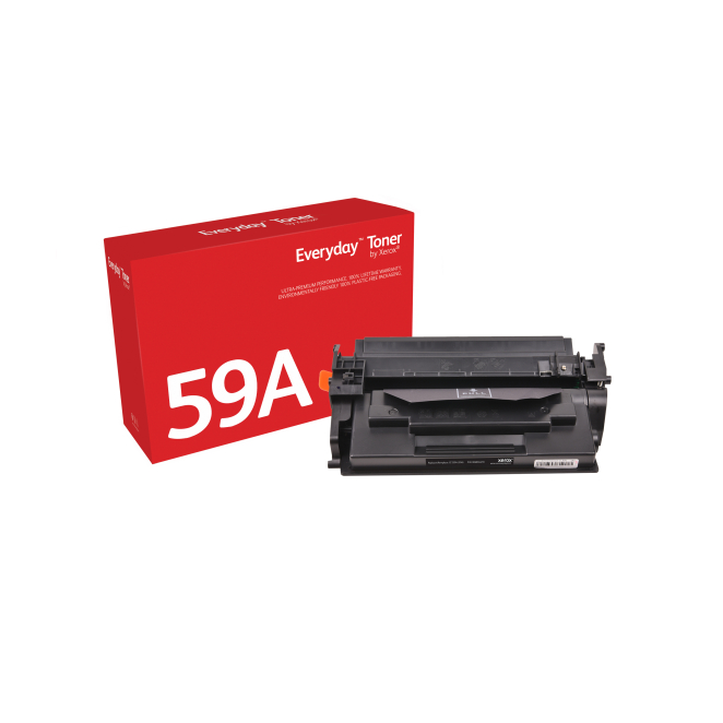 El tóner Everyday™ Mono de Xerox es compatible con HP 59A (CF259A), Capacidad estándar