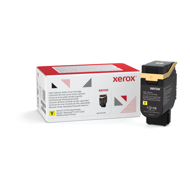 Xerox C410 / VersaLink C415 cartucho de tóner amarillo de alta capacidad (7000 páginas)