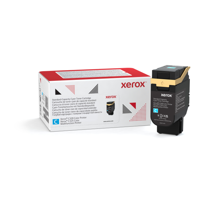 Xerox C320/C325 Cartucho de tóner cian de capacidad estándar (1800 páginas)