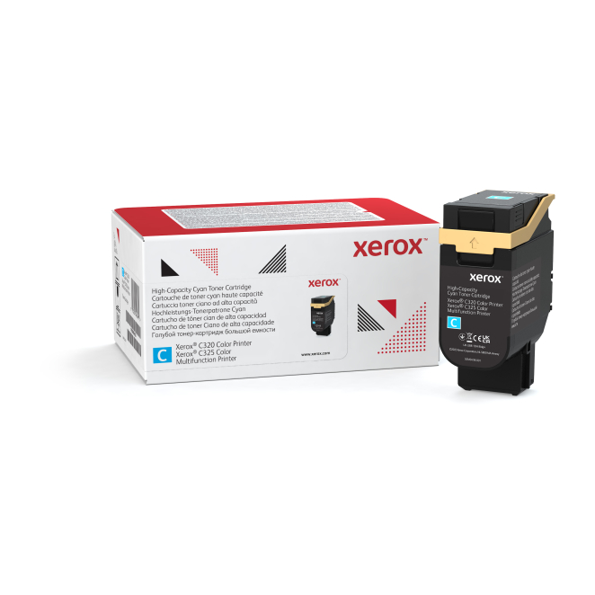 Xerox C320/C325 Cartucho de tóner cian de alta capacidad (5500 páginas)
