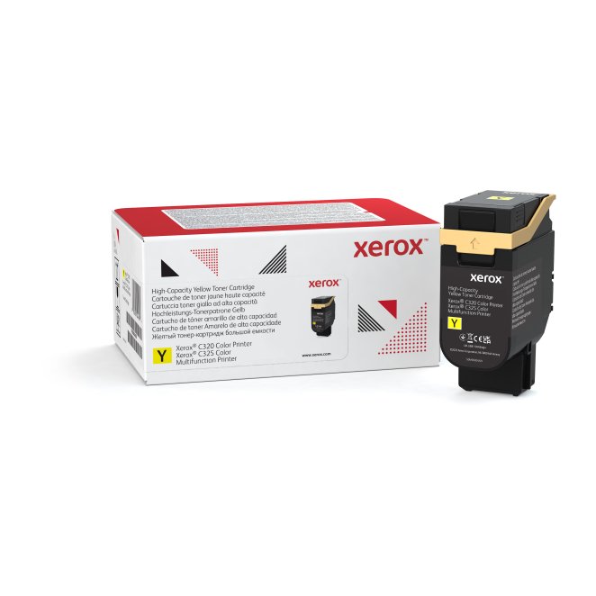 Xerox C320/C325 Cartucho de tóner amarillo de alta capacidad (5500 páginas)