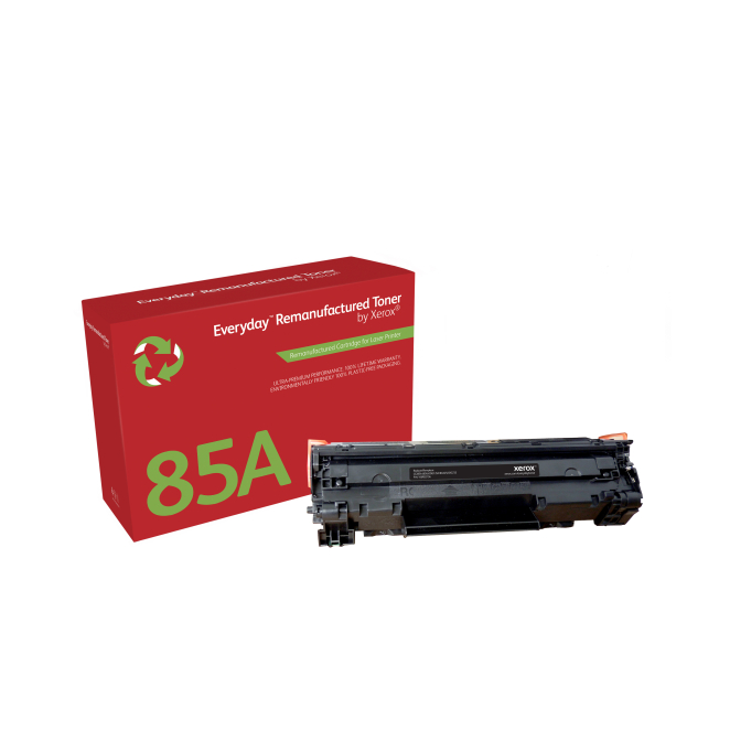 Tóner Everyday™ Mono remanufacturado de Xerox es compatible con HP 85A (CE285A), Capacidad estándar