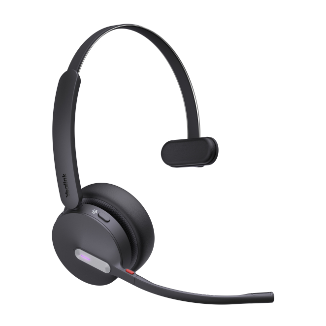 Auriculares Yealink WH64 Mono Teams control de volumen y micrófono