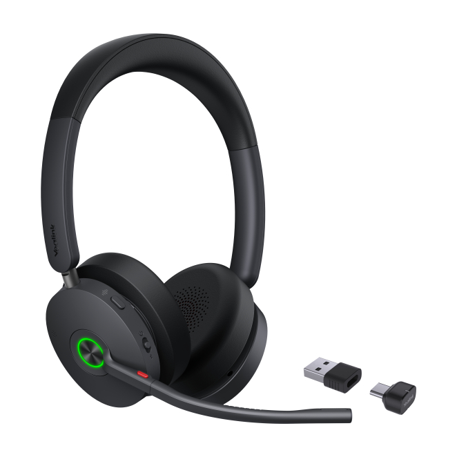 Yealink BH74 UC USB-C/A Auriculares Inalámbrico Diadema Oficina/Centro de llamadas USB Type-C / USB Type-A Bluetooth Negro