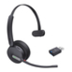 Yealink WH64 Hybrid Mono UC Auriculares Inalámbrico Diadema Oficina/Centro de llamadas MicroUSB Bluetooth Negro