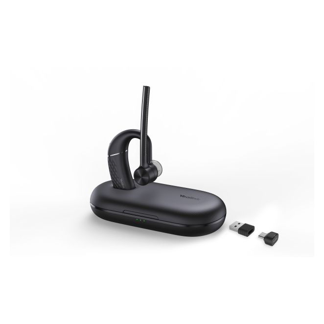 Yealink BH71 Pro USB-C/A Auriculares inalámbricos de oficina con gancho de oreja