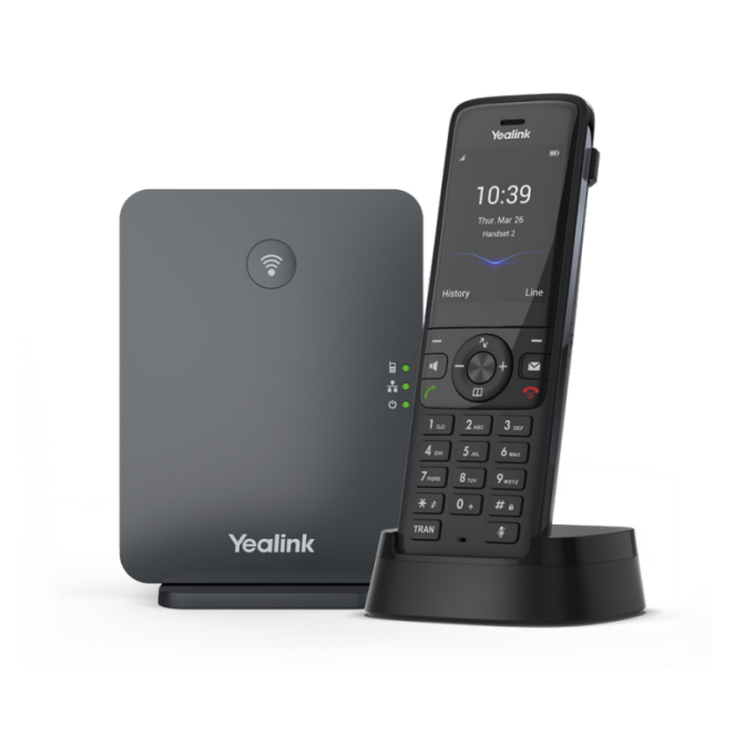 Yealink W78P teléfono IP Negro TFT