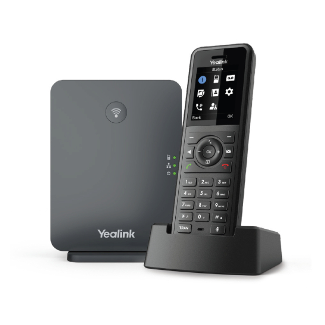 Yealink W77P teléfono IP Negro TFT