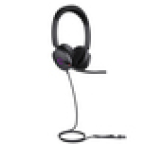 Yealink UH48 Dual UC USB-C/A Auriculares Alámbrico Diadema Llamadas/Música USB Type-C / USB Type-A Negro