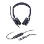 Yealink UH44 Dual Teams USB-C/A Auriculares Alámbrico Diadema Oficina/Centro de llamadas USB Type-C / USB Type-A Negro