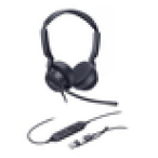 Yealink UH42 Dual Teams USB-C/A Auriculares Alámbrico Diadema Llamadas/Música USB Type-C / USB Type-A Negro