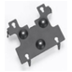 Motorola 21-118517-01R soporte para monitor Negro