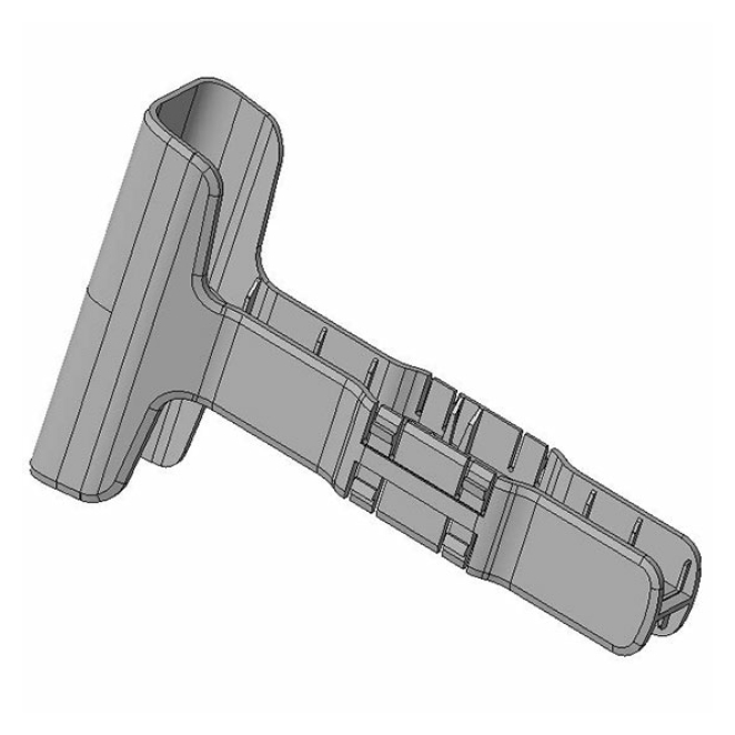Zebra ADP-ET4X-10T4S1-04, adaptador de carga gris para lectores de código de barras