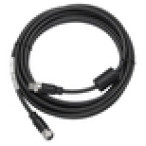 Zebra CBL-GP0050-M12M12A cable de transmisión Negro 5 m M12