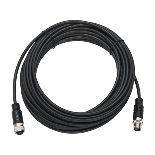 Zebra CBL-PWRD100-M12M12 cable de transmisión Negro 10 m M12