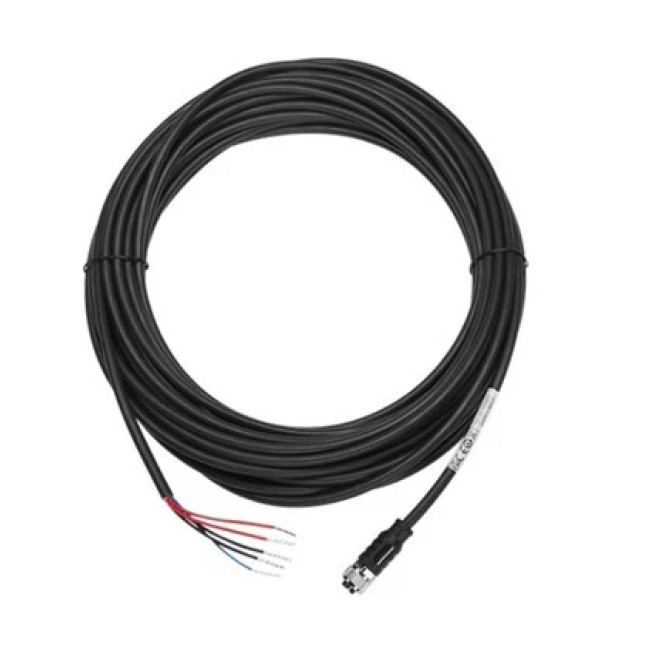Zebra CBL-PWRD150-M12M00 cable de transmisión Negro 15 m M12