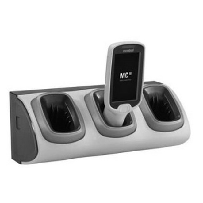 Motorola CRD-MC18-3SLCKH-01 cargador de dispositivo móvil PDA Negro, Gris Corriente alterna Interior