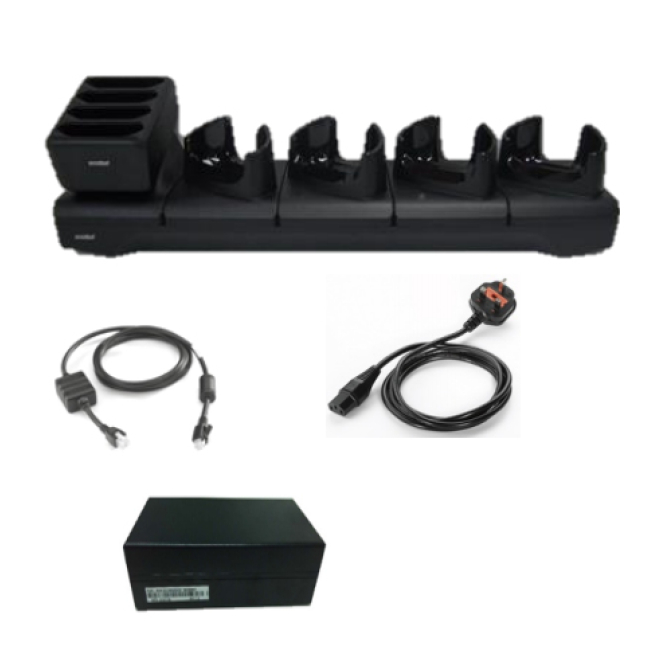 Zebra CRD-TC7X-5C4B-UK1 accesorio para lector de código de barras Juego de cargador de pilas
