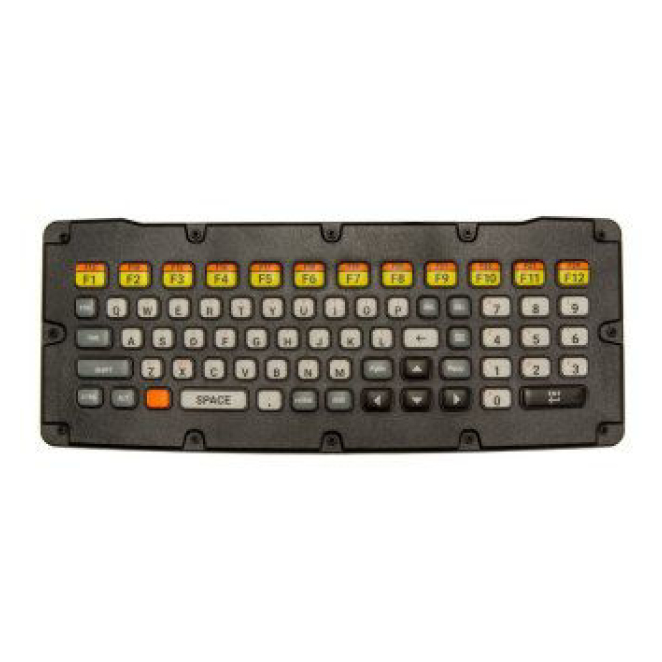 Zebra KYBD-AZ-VC-01 teclado Mantenimiento USB AZERTY Belga, Francés Negro