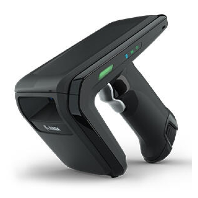 Zebra RFD40 UHF RFID Premium Plus Lector de códigos de barras portátil 1D/2D Negro
