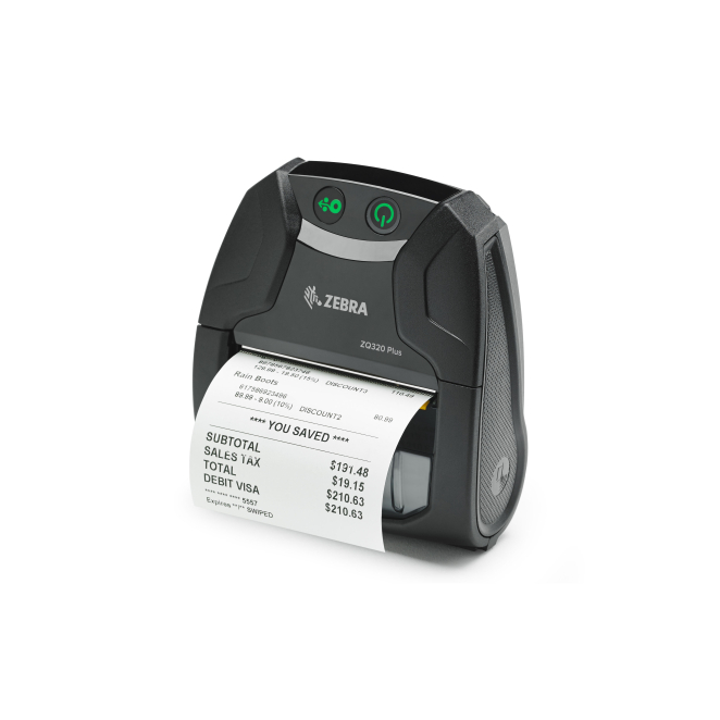 Zebra ZQ32-A0W04TE-00 impresora de etiquetas Térmica directa 203 x 203 DPI 100 mm/s Inalámbrico y alámbrico Wifi Bluetooth