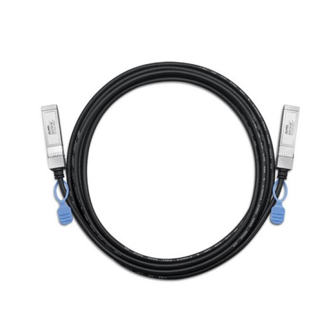 Zyxel DAC10G-3M Cable de fibra óptica e InfiniBand SFP+ Negro