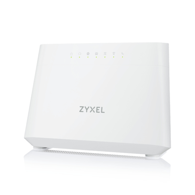 Zyxel DX3301-T0 router inalámbrico Gigabit Ethernet Doble banda (2,4 GHz / 5 GHz) Blanco