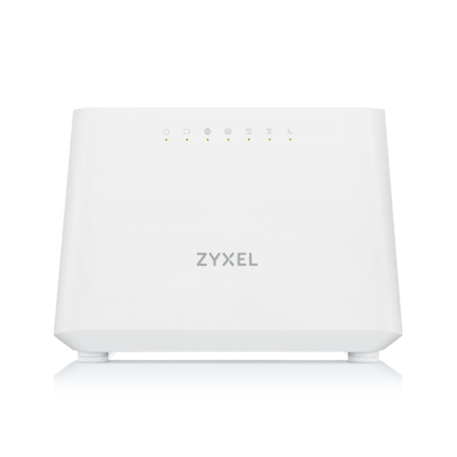 Zyxel DX3301-T0 router inalámbrico Gigabit Ethernet Doble banda (2,4 GHz / 5 GHz) Blanco