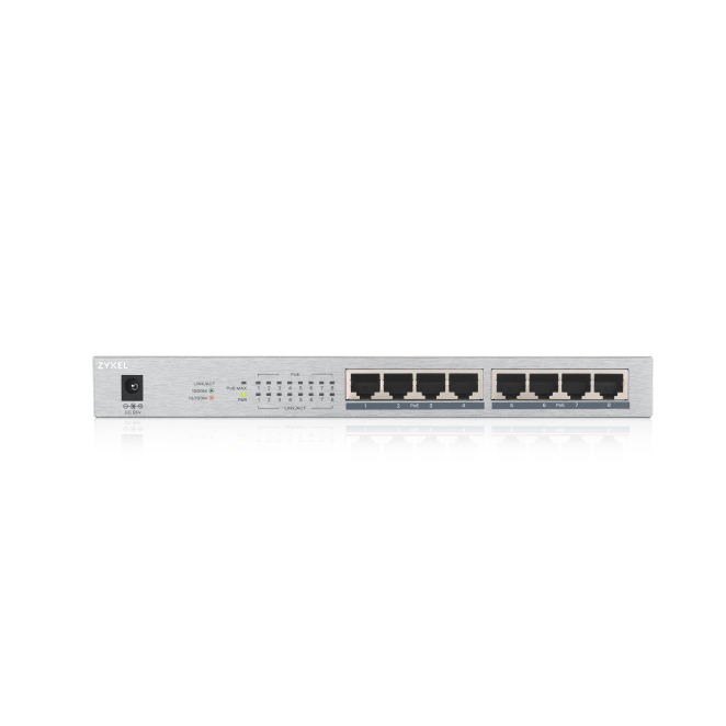 Zyxel GS1008HP Gigabit Ethernet y PoE no administrado