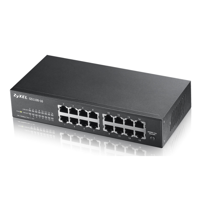 Zyxel GS1100-16 No administrado Gigabit Ethernet (10/100/1000)