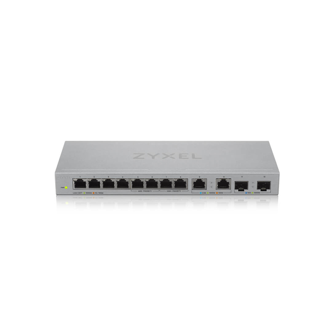 Detalles de conectores Zyxel XGS1010-12-ZZ0102F