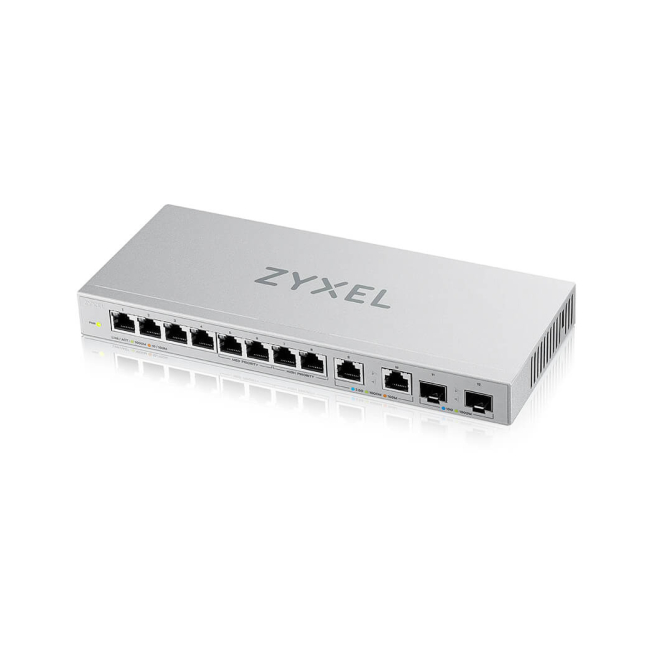 Zyxel XGS1010-12-ZZ0102F switch No administrado Gigabit Ethernet (10/100/1000) Gris