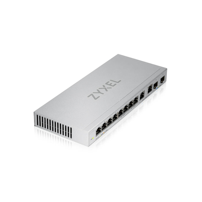 Zyxel XGS1010-12-ZZ0102F instalado en oficina