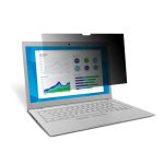 Filtro de privacidad 3M PF156W9B para pantallas de 15.6 pulgadas sin marco. SKU: PF156W9B.