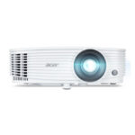 Imagen del Acer P1257i, un proyector de alcance estándar con 4500 lúmenes ANSI, resolución XGA 1024x768 y capacidad 3D. SKU MR.JUR11.001