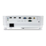 Imagen del Acer P1257i, un proyector de alcance estándar con 4500 lúmenes ANSI, resolución XGA 1024x768 y capacidad 3D. SKU MR.JUR11.001