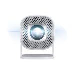 Vista frontal del proyector Acer Aopen QH15s, 180 lúmenes ANSI, resolución LCD 720p, color blanco. SKU MR.JXV11.001