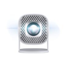 Vista frontal del proyector Acer Aopen QH15s, 180 lúmenes ANSI, resolución LCD 720p, color blanco. SKU MR.JXV11.001